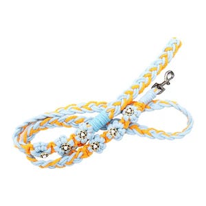 Hand woven pet leash | dog leash | dog collar | pet accessories | pet gift | pet birthday gift | boho pet style