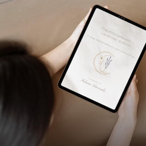 Diario dei sogni di 7 giorni in formato PDF | Diario dei sogni stampabile | Consapevolezza e autoriflessione | Download digitale per GoodNotes e stampa