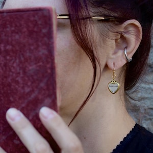 Pride & Prejudice Heart Locket Earrings – A Most Charming Trinket for Any Book-Loving Soul