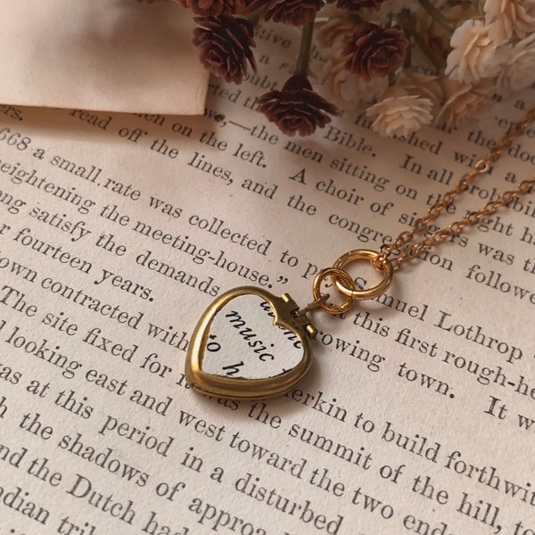 Musical Locket - Etsy