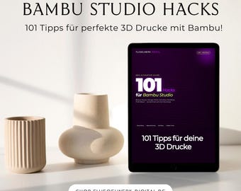 101 dicas para Bambu Studio – O guia definitivo para melhores impressões 3D (Download em PDF)