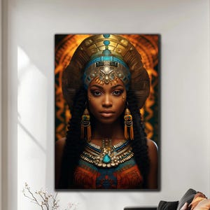 Ethnic Afrıcan Wall Art, Afrıcan Women Wall Art, Ethnic Afrıcan Tempered Glass, Glass Wall Decor, Large Wall Art, Wall Hangings