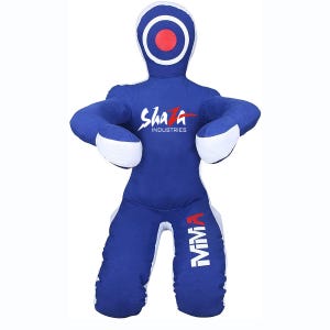 Shaza MMA BJJ Wrestling Grappling Submission Dummy Bag – Unfilled Canvas Training Partner