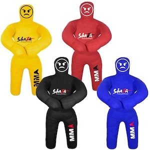 Shaza Kids Wrestling Dummy – Unfilled Canvas Training Partner Designed for Kids’ Martial Arts and Combat Practice