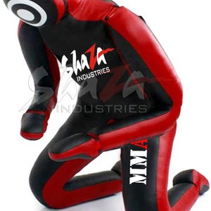 Shaza Sports MMA BJJ Grappling Dummy Bag – Partially Filled Wrestling & Jiu-Jitsu Training Dummy