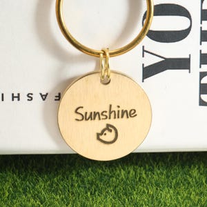 Large Dog ID Tag,Custom Dog Tag,30mm Personalized Dog Tag, Large Dog Tag For Puppy,Pet ID Tag,Dog Tag for Dogs, Custom Dog Tag,25mm