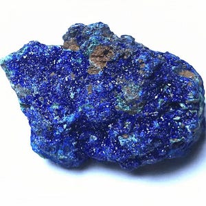 Raw Azurite & Shiqing Mineral Specimen: Natural Crystal Collectible