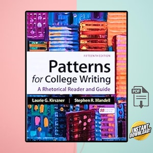 Patterns for College Writing (fiftheenth edition)