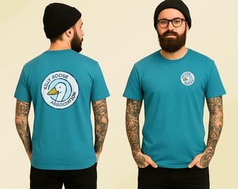 Funny Goose Meme Shirt: Silly Cartoon Graphic Tee