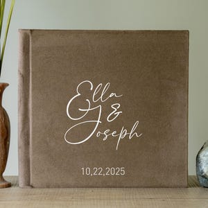 Wedding Photo Guest Book – Instax Mini & Wide Layout – Add Names, Guest Messages and Polaroid-Size Memories