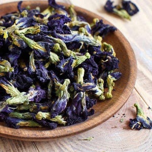 100 g Organic Dried Butterfly Pea Flower Tea Clitoria ternatea Herbal Tea/ Pure Organic Natural Herbal tea From Ceylon