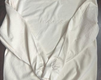 Sudadera bordada personalizada: diseña tu propia camiseta con colores cómodos