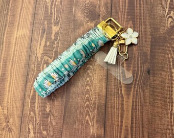 Scrunchie Wristlet with Phone Tether Tab