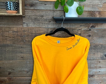 Sudadera con nombre de escuela bordado, mascota personalizada, espíritu escolar