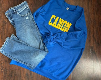 Sudadera con apliques Spirit