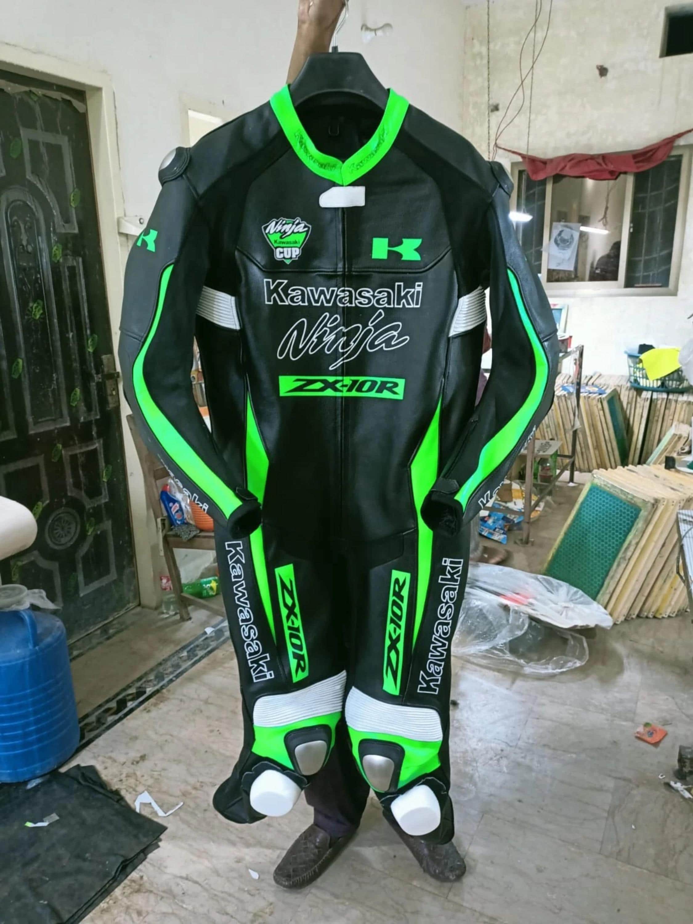 Kawasaki race suit - Etsy 日本