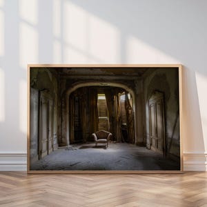 Abandoned Building Photo, Printable Wall Art, Print Abandoned Place, Urban Photography, Decay Printable Wall Art, Urbex art, urbex poster