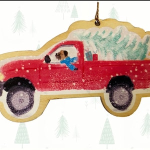 Kleiner Lieferwagen Deko