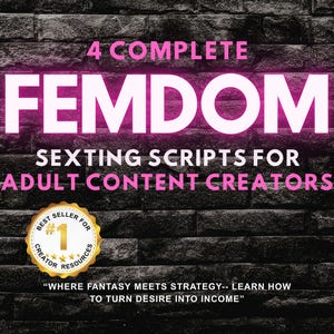 Volledige femdom-scripts | Dominatrix: gids voor erotische vernedering | Sjablonen voor gesprekken met volwassenen en dominant rollenspel (pdf)