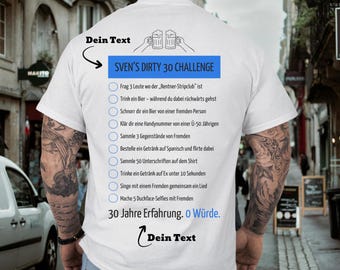 JGA Shirt Mann, Männer, Junggesellenabschied, Checkliste Bräutigam, JGA T-Shirt Herren, lustiges JGA Shirt, Hochzeit Shirt, Aufgaben Shirt