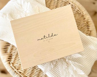 Erinnerungskiste Sternenkind, Personalisierte Geschenke Andenkenbox, Trauerkiste, Geschenk Geburt Hochzeit, Erinnerungsbox Baby Babygeschenk