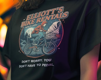 Retro E.T. Ride Shirt | Comfort Colors ET Movie T-Shirt | Funny Universal Studios Inspired Tee | Park T-Shirt | Family Vacation 2026