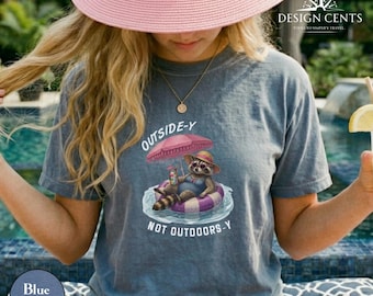Camiseta divertida de mapache de Comfort Colors para mujer, top con humor sarcástico, camiseta divertida de mapache, camiseta gráfica divertida, camiseta divertida para amantes de los animales