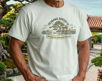 Regalo inspirado en Karate Kid / Camiseta inspirada en el karate Miyagi Do / Camiseta clásica de karate / Camiseta del Sr. Miyagi / Árbol bonsái / Cobra Kai 1984