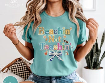 Regalo para profesores jubilados de Comfort Colors, Regalos para profesores que se jubilan, Camiseta de jubilación para profesores, Camiseta divertida de jubilación para profesores, Vacaciones de verano