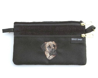 English Mastiff Dog, Bull Mastiff, 2 Compartment Pouch