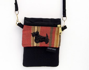 Scottish Terrier, Scotty Dog,  Large Cell Phone Case with a Coin Purse, 2 Piece Set