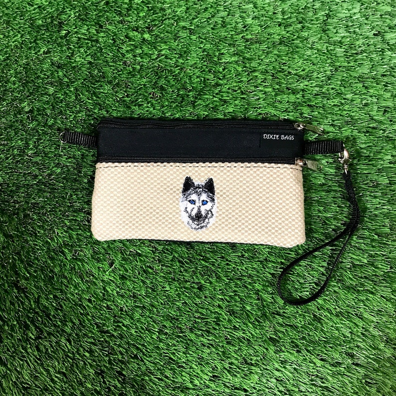 Siberian Husky Coin Purse Siberian Husky 2 Zipper Pouch Etsy