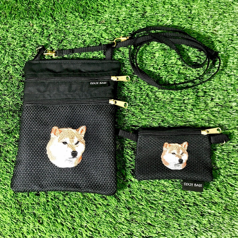 Bolso bandolera Shiba Inu bolso de teléfono Shiba Inu | Etsy