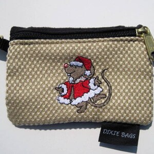 Christmas Mouse Coin Purse