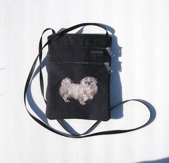 Pekingese Short Haired Dog Cross Body Flat Purse Etsy