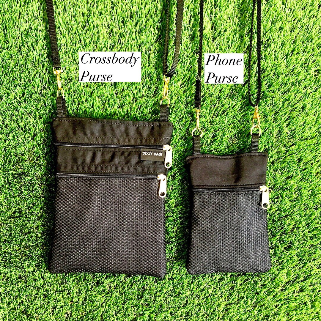 Black Crossbody Purse Black Phone Purse Black Coin Purse Etsy