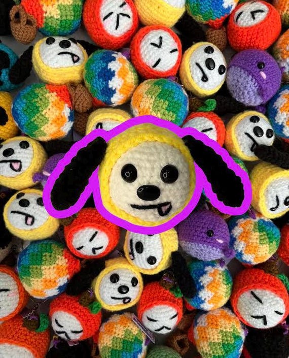 Crochet Bag Charm Bt21 Official BTS BT21 Official Tata Soft Plush