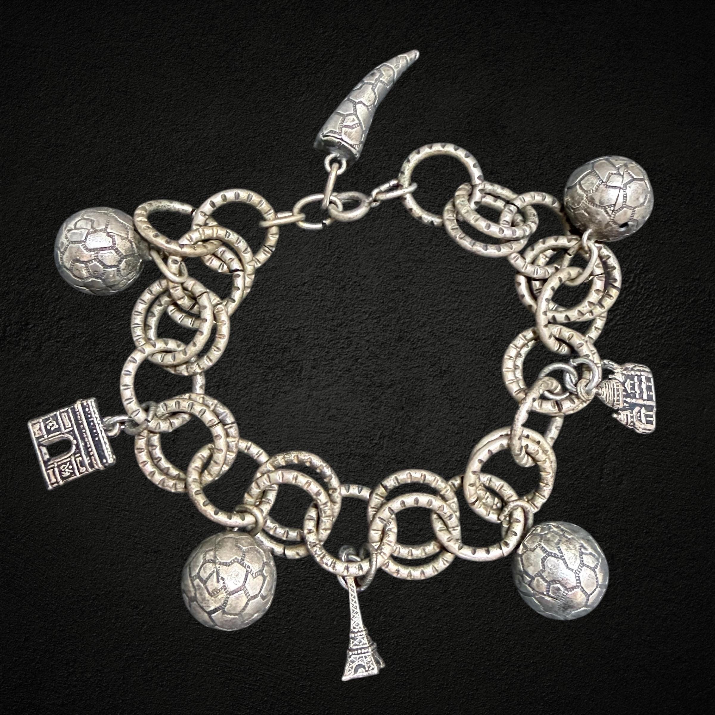 【French vintage】silver chain bracelet French Chain Bracelet, Vintage - Etsy UK