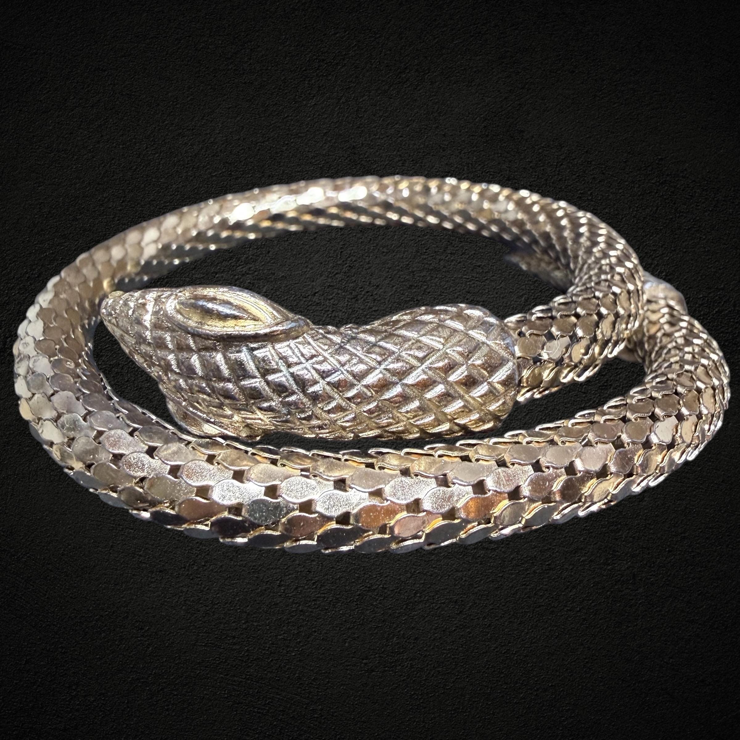 Whiting Davis Snake Belt - Etsy Australia