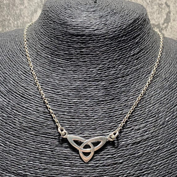 Vintage Silver Knot Chain Necklace 925 【公式通販】