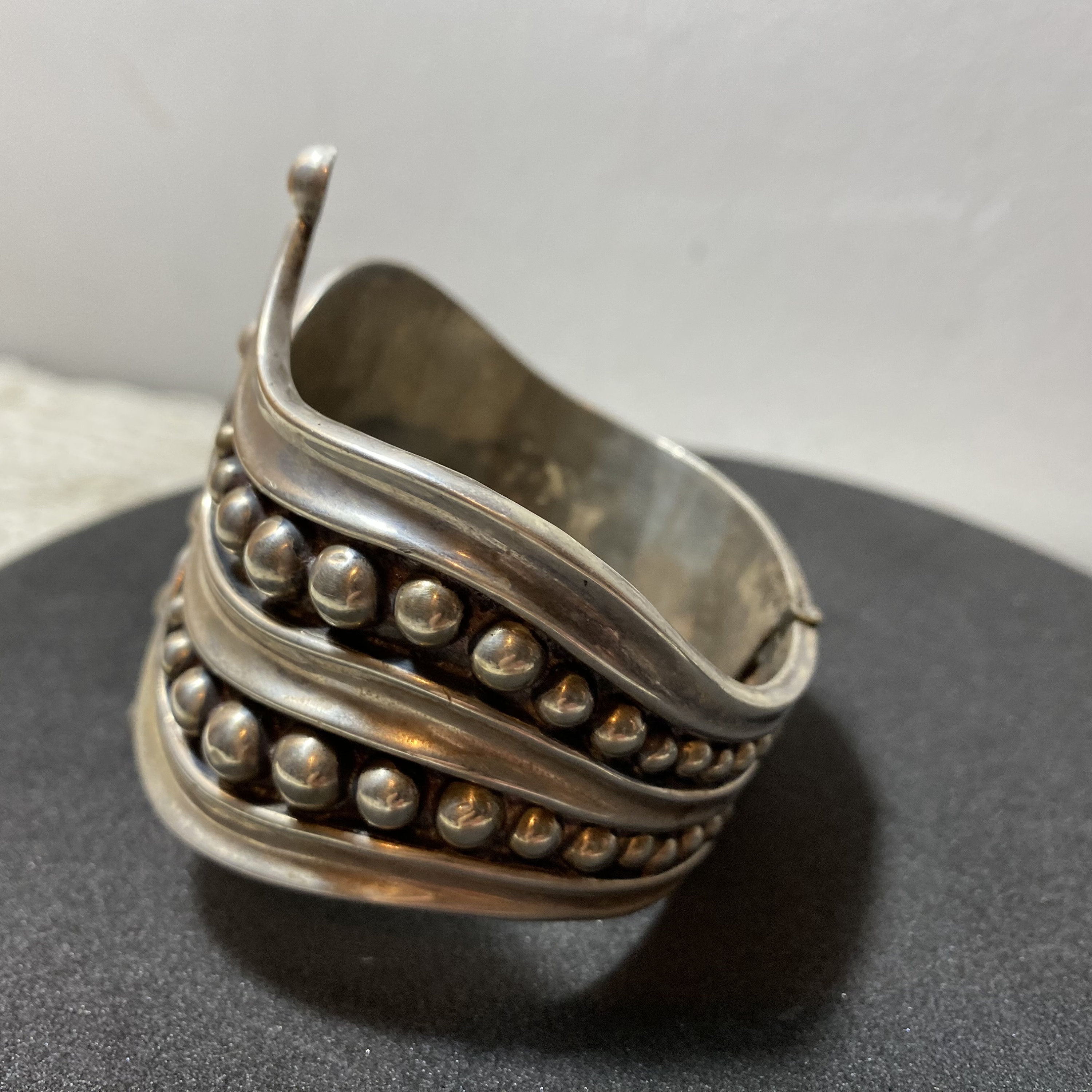 メキシカンジュエリー バングル カフ STERLING MEXICO TAXCO メキシカンジュエリー バングル カフ 925 MEXICO TAXCO バングル