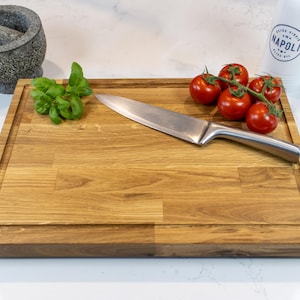 Solid Oak Chopping Board | Free Board Butter wood wax
