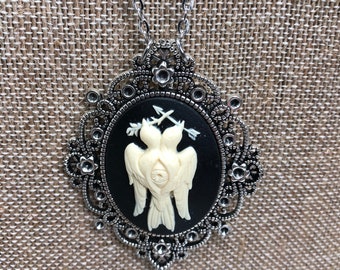 30x40 Cameo Necklace