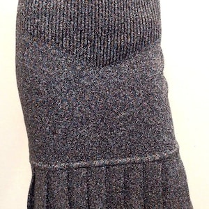 MAKE OFFER Vintage Vivienne Westwood Italy Knitwear Rainbow Metallic Spaceage Mod Wiggle Skirt