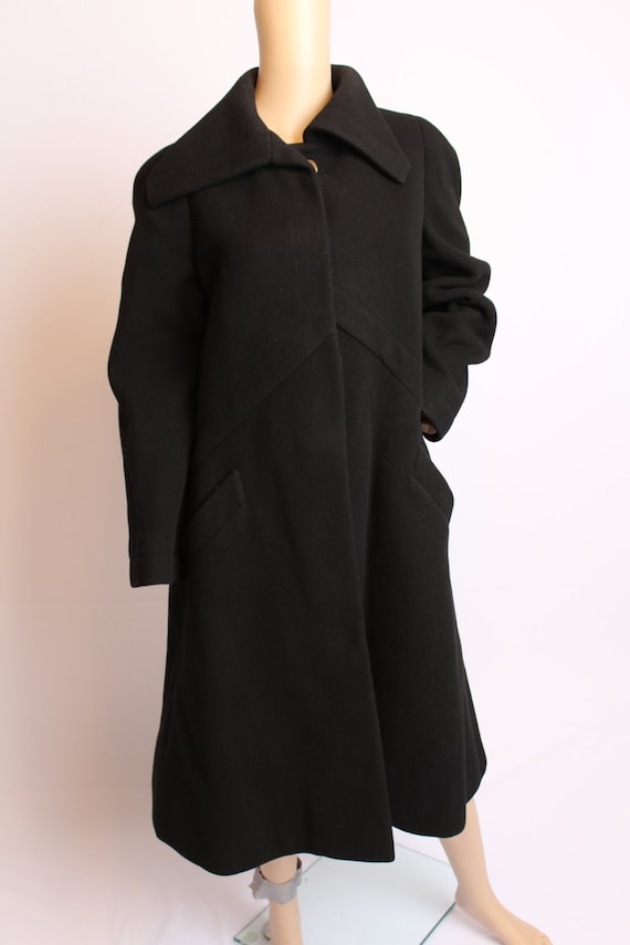 Vintage 50's Pauline Trigere Neiman Marcus Black W