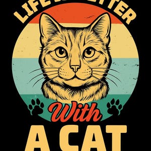 life is better with a cat