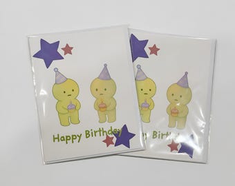 Smiski Birthday Greeting Card