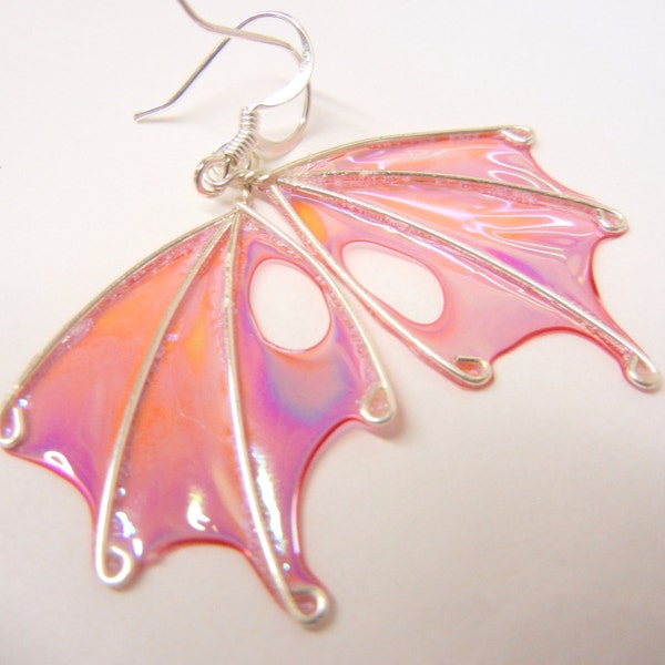 UPGRADE any single pair of faery wing earrings with sterling silver ear wires