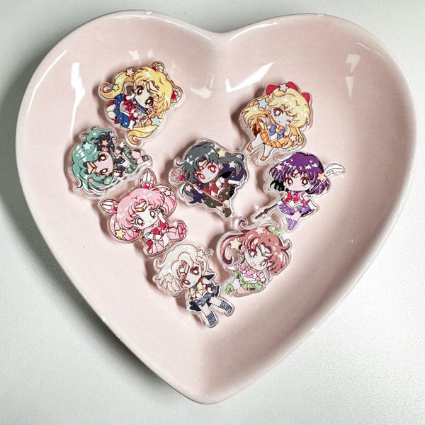 Cuentas acrílicas SM Magical Girl / Suministros para manualidades kawaii