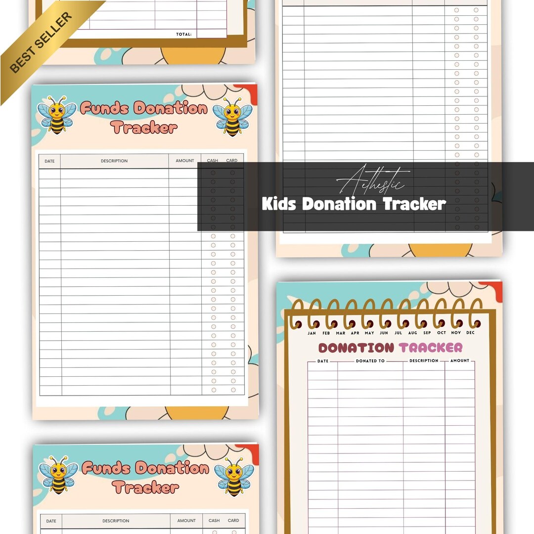 Generosity Chart Kids Donation Tracker Printable, Generosity Chart, Teach Kindness ...